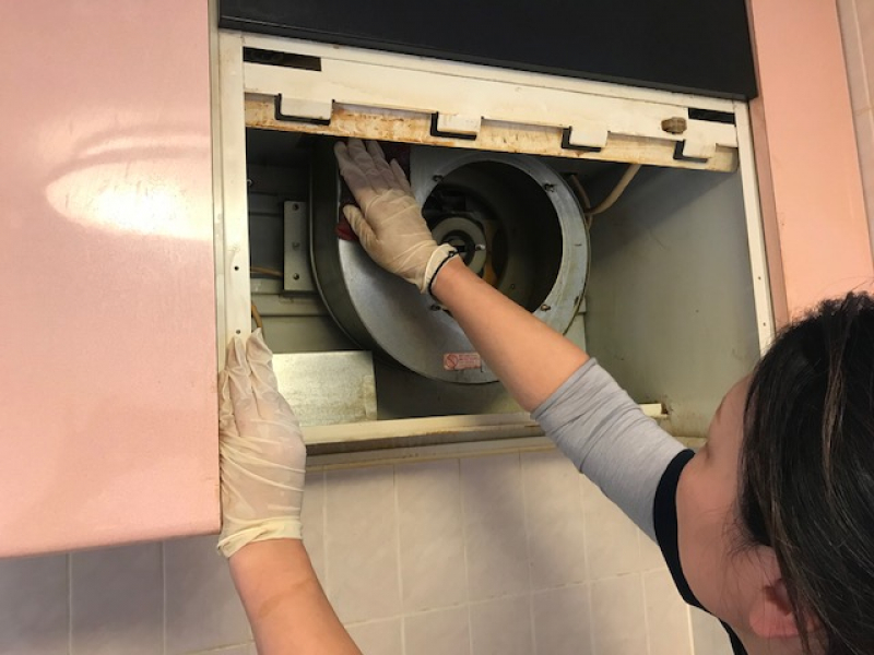 作業中